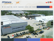 Tablet Screenshot of hatrans.pl